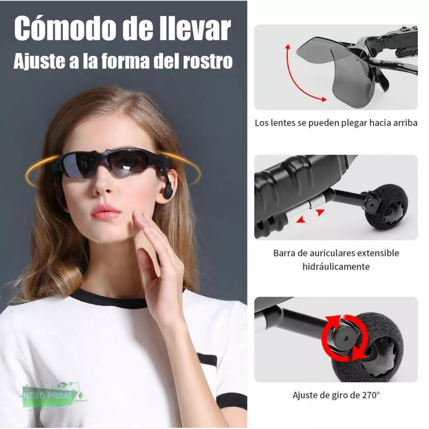 Gafas Bluetooth Deportivas