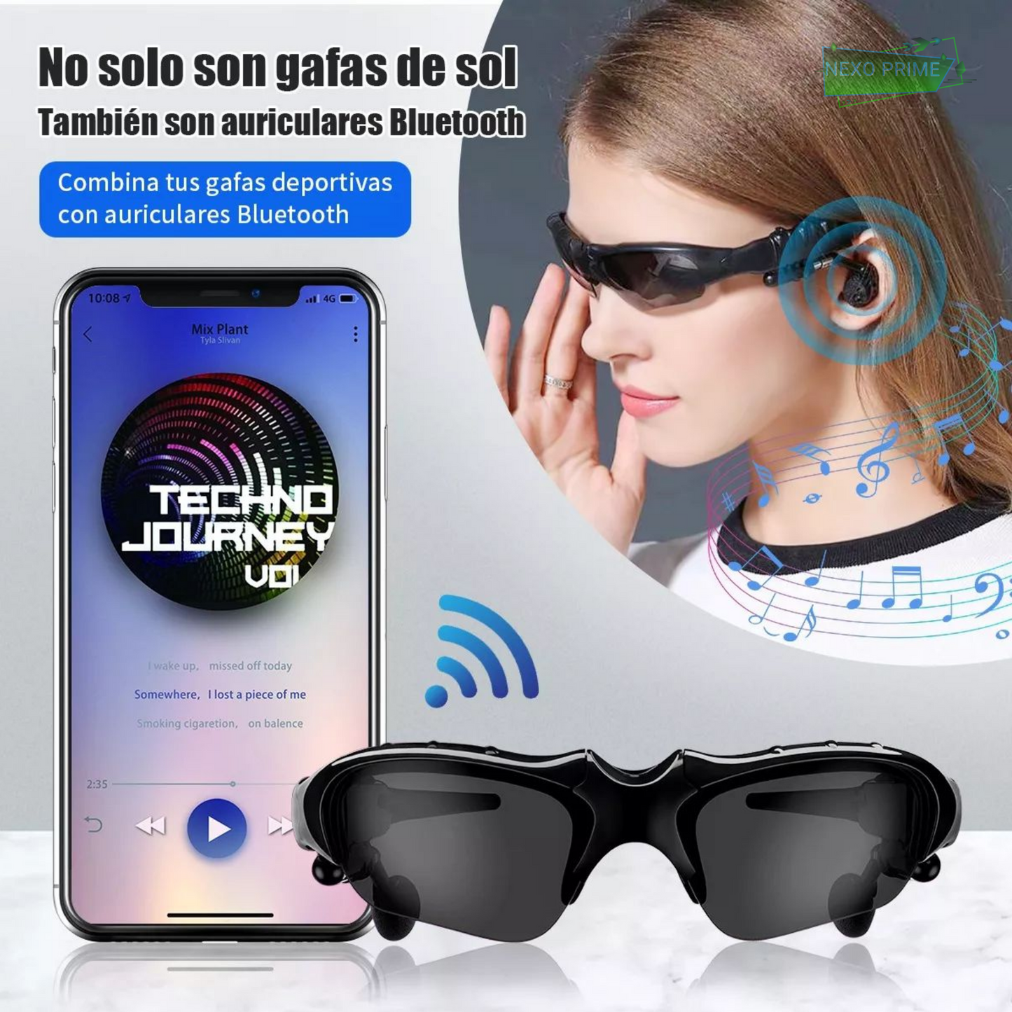 Gafas Bluetooth Deportivas